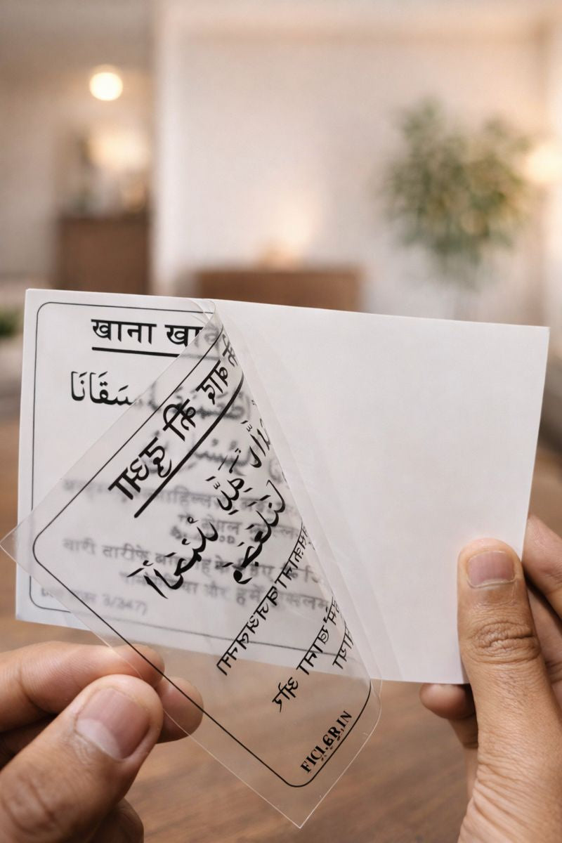 Hindi Dua stickers (12) + Traceable Kit Combo (4books + pencil + eraser)